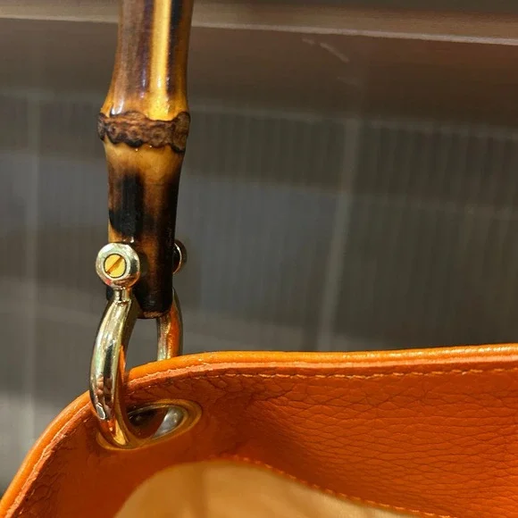 Mark & Graham Bamboo Elisabetta Slouch Handbag - Picture 11 of 12